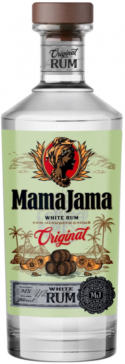 Ром Mama Jama White, 0.7 л купить в Москве – цена на "Мама Джама" Уайт ...