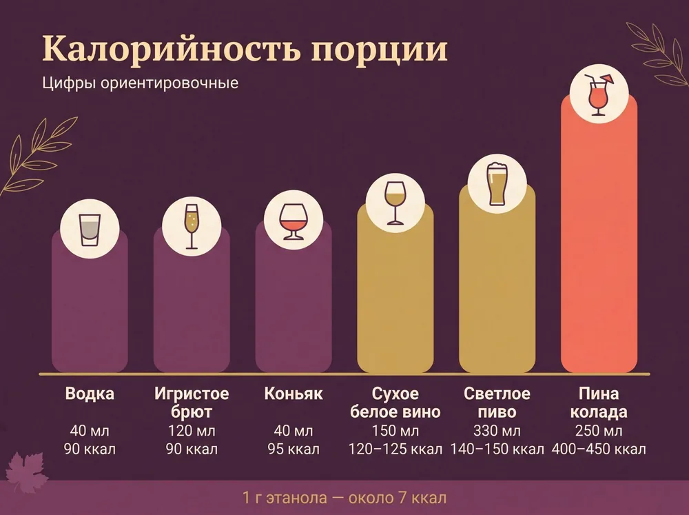 Алкоголь на диете: какой напиток выбрать при похудении