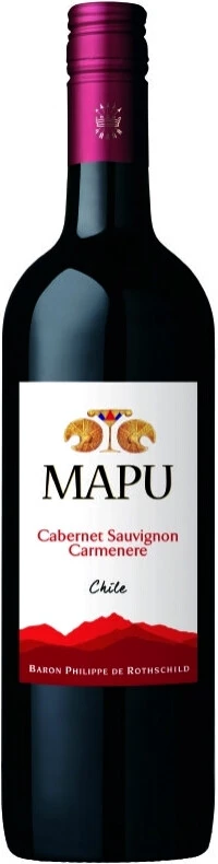Вино Baron Philippe de Rothschild, MAPU Seleccion Cabernet Sauvignon/Carmenere, 2017