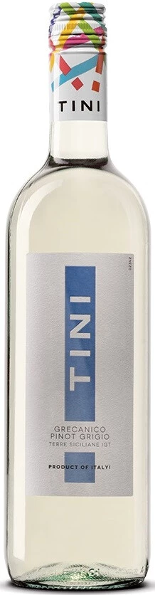 Вино TINI Grecanico-Pinot Grigio terre Siciliane IGT, 2020