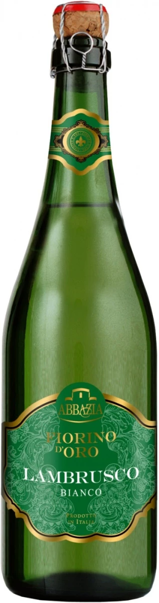 Игристое вино Abbazia, Fiorino d'Oro Lambrusco Bianco