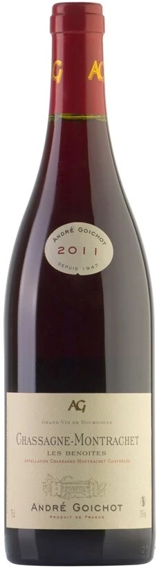 Вино Andre Goichot, Les Benoites, Chassagne-Montrachet AOC, 2011