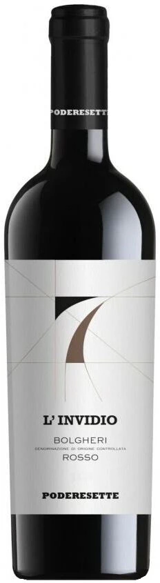 Вино Podere 7 Sette, L'Invidio Bolgeri Rosso DOC, 2023