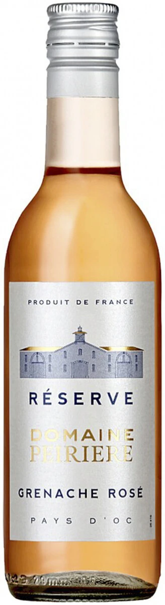Вино Domaine Peiriere Reserve Grenache Rose, Pays d'Oc IGP, 2024,  187 мл