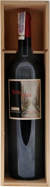 Вино Aia Vecchia, SorUgo, Bolgheri Superiore DOC, 2008, wooden box, 1.5 л