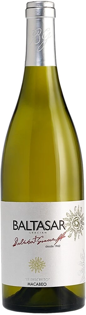 Вино Baltasar Gracian Vendimia Selessionada Blanco, Calatayud DO, 2014