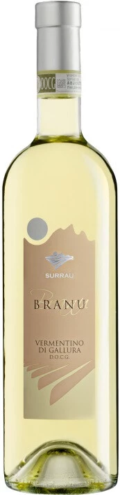 Вино Surrau, Branu, Vermentino di Gallura DOCG