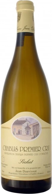 Вино Domaine Jean et Sebastien Dauvissat, Chablis 1-er Cru Sechet, 2004