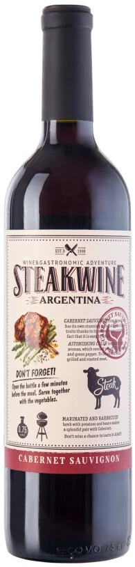 Вино Steakwine Cabernet Sauvignon