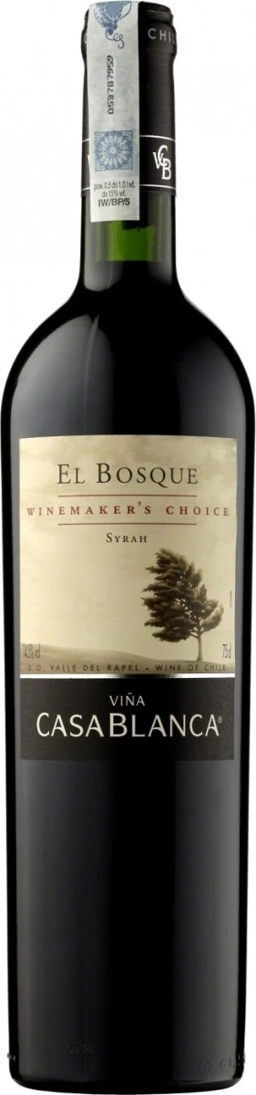 Вино Casablanca, El Bosque Syrah