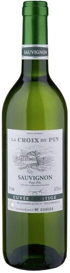 Вино FDL, La Croix du Pin Sauvignon, Pays d'Oc IGP