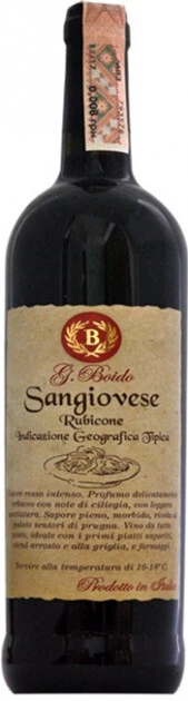 Вино Antica Cantina Boido, Sangiovese, Rubicone IGT