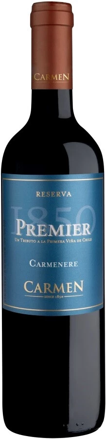 Вино Carmen, Premier 1850 Reserva Carmenere, 2018