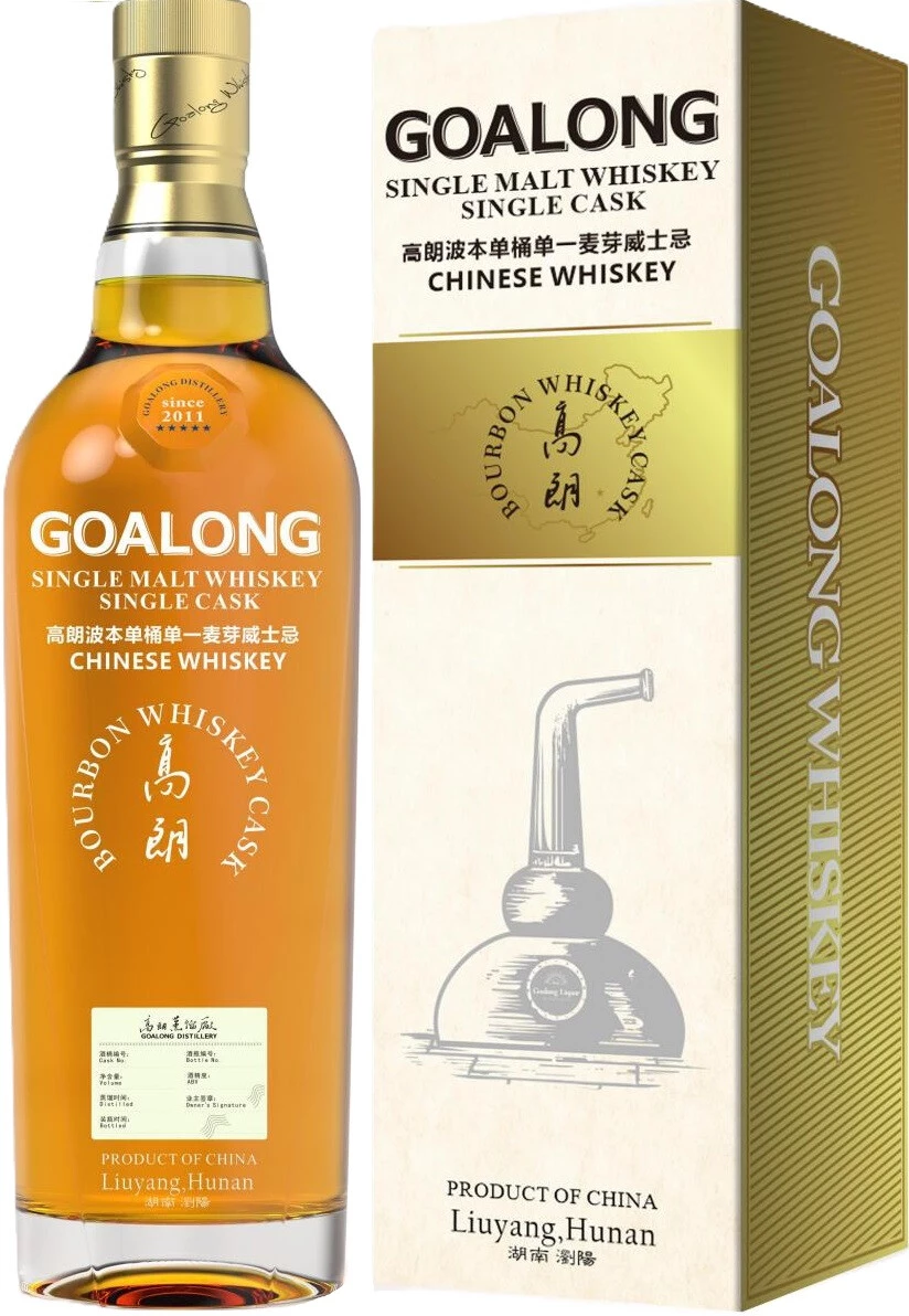 Виски Goalong Chinese Bourbon Whiskey Cask, gift box,  0.7 л