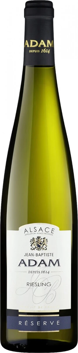 Вино Jean-Baptiste Adam, Riesling Reserve, Alsace AOC, 2023