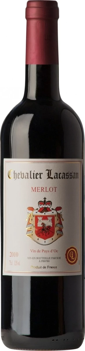 Вино Chevalier Lacassan Merlot 2010
