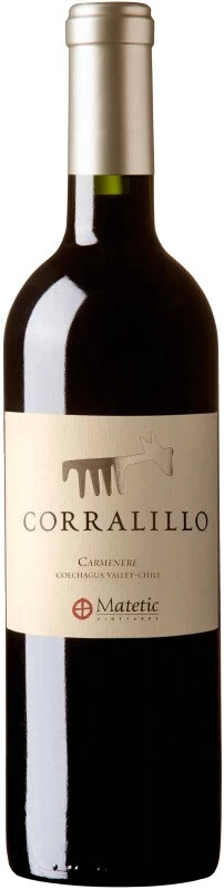 Вино Matetic, Corralillo Carmenere, Colchagua Valley DO, 2016