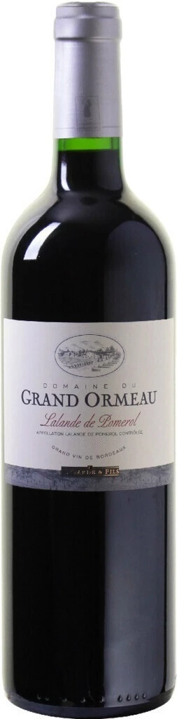 Вино Domaine du Grand Ormeau, Lalande de Pomerol AOC, 2015