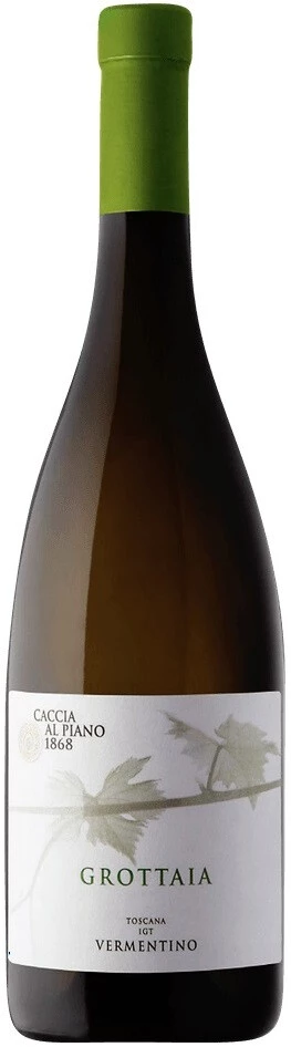 Вино Caccia al Piano 1868, Grottaia Vermentino, Toscana IGT, 2018