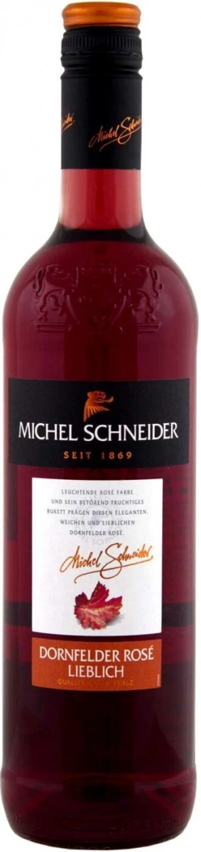 Вино Michel Schneider, Dornfelder Rose Lieblich, Pfalz, 2012