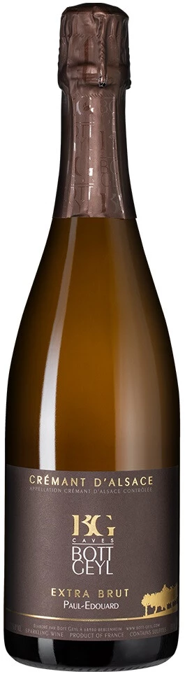 Игристое вино Bott-Geyl, Paul-Edouard Extra Brut, Cremant d'Alsace АОC