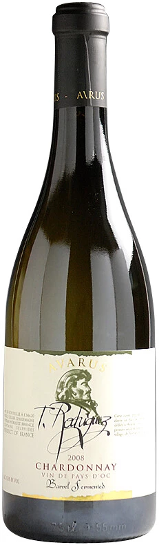 Вино Le Prieure Saint Sever, Avarus Chardonnay, VdP d'Oc, 2008