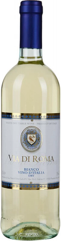 Вино Via Di Roma Bianco Dry