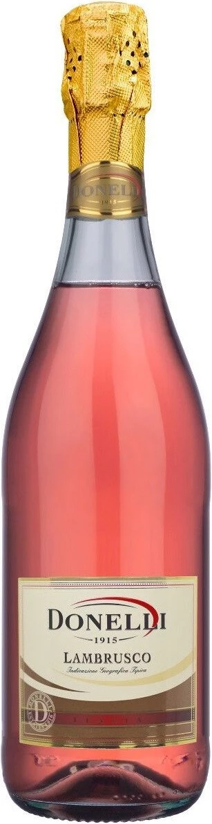 Игристое вино Donelli, Lambrusco dell'Emilia IGT Rosato Dolce