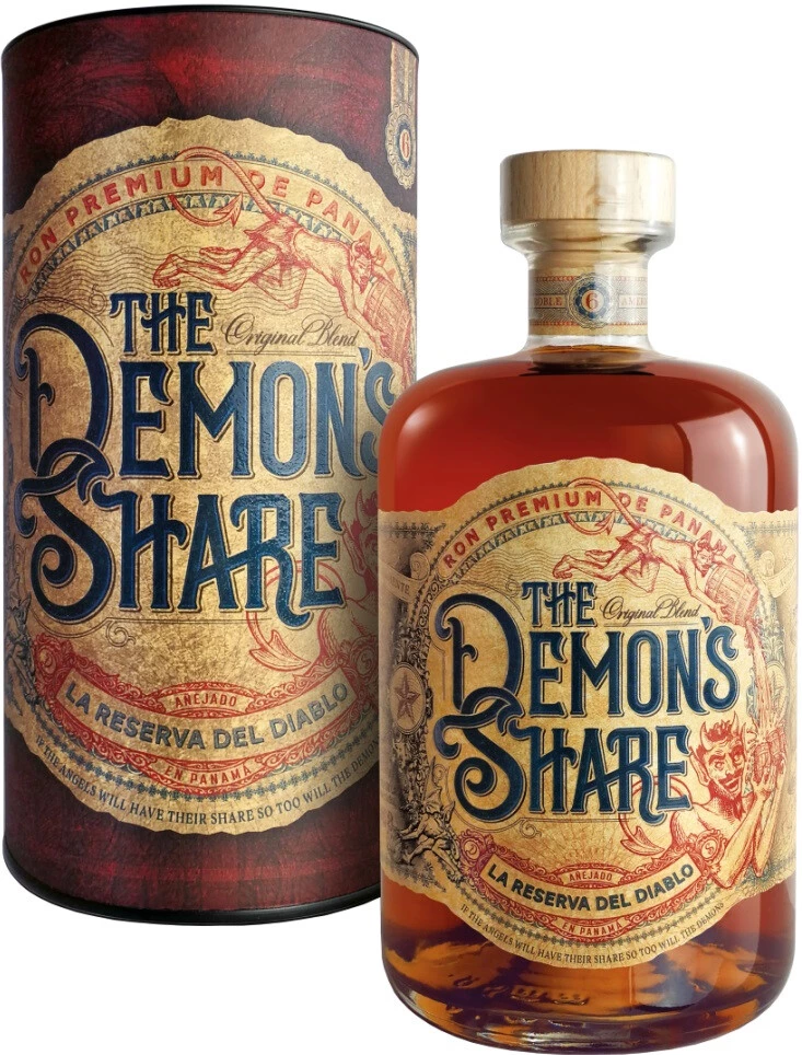 Ром The Demon's Share 6 Years Old, in tube, 0.7 л