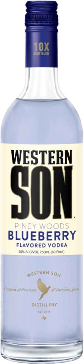 Водка Western Son Blueberry, 0.75 л