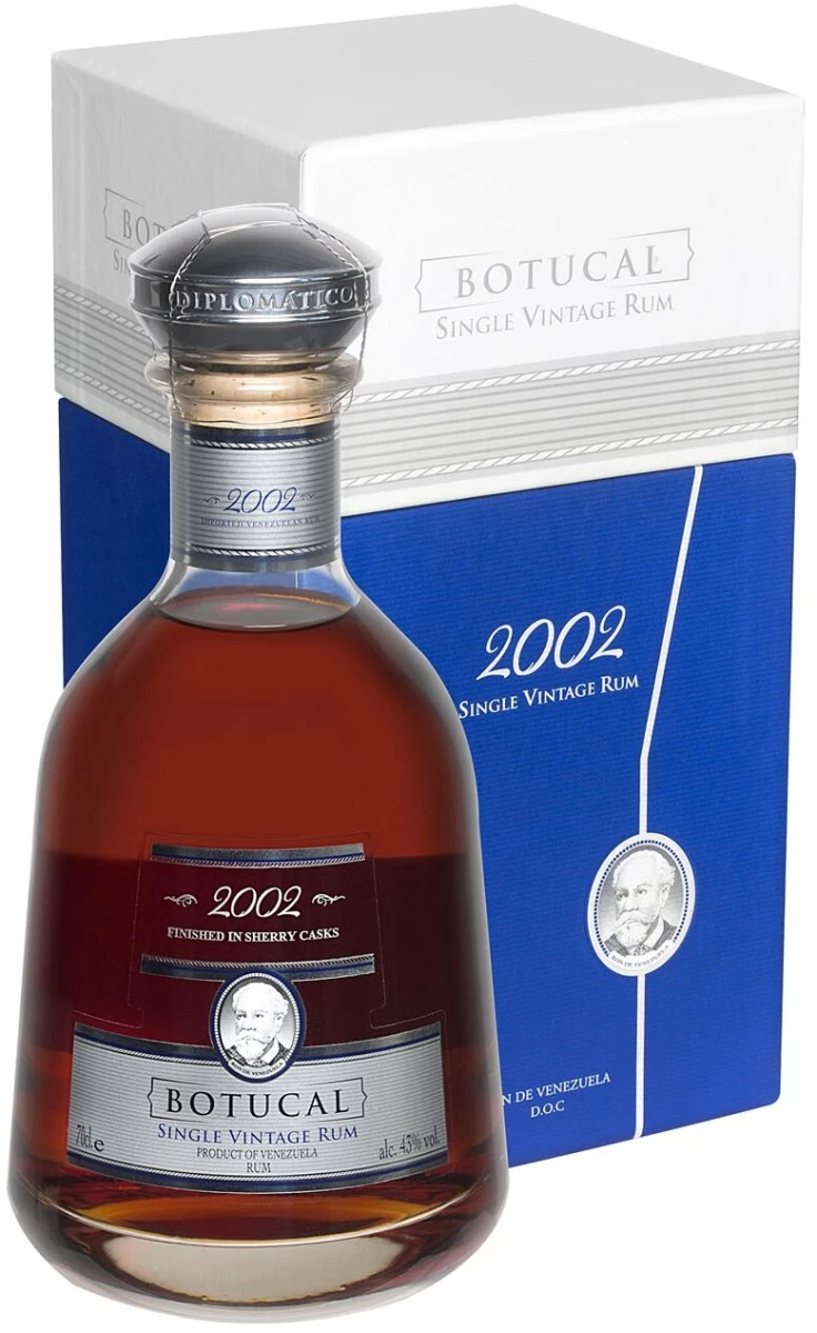 Ром Botucal Single Vintage, 2002, gift box, 0.7 л