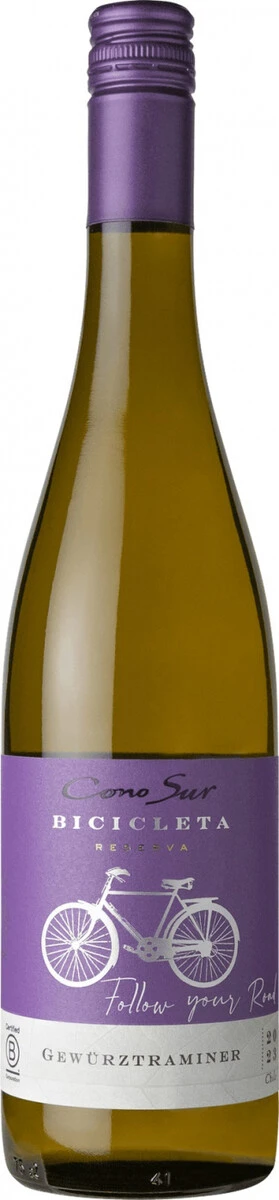 Вино Cono Sur, Bicicleta Gewurztraminer, 2024
