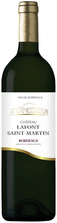 Вино Chateau Lafont Saint Martin Rouge, Bordeaux AOP, 2020