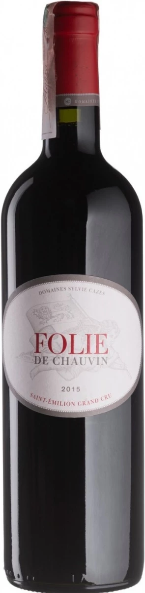 Вино Folie de Chauvin, Saint-Emilion AOC, 2015