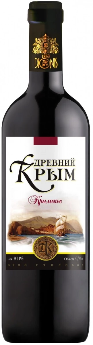 Вино Древний Крым Красное Сухое, 1.5 л