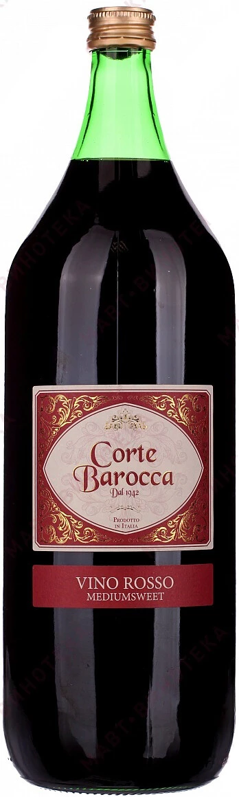 Вино Antica Cantina Boido, Corte Barocca Rosso Mediumsweet, 2 л