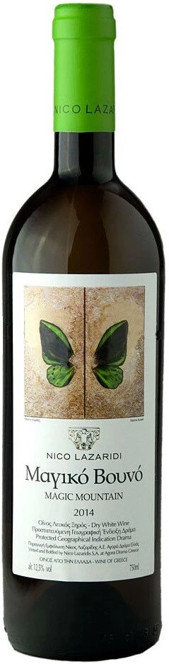 Вино Nico Lazaridi, Magic Mountain White, Drama IGP, 2014