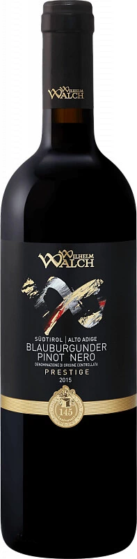Вино Wilhelm Walch, Blauburgunder Prestige, Alto Adige DOC, 2015