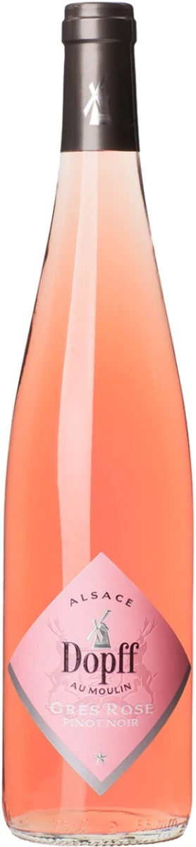 Вино Dopff au Moulin, Gres Rose Pinot Noir, Alsace AOC, 2018