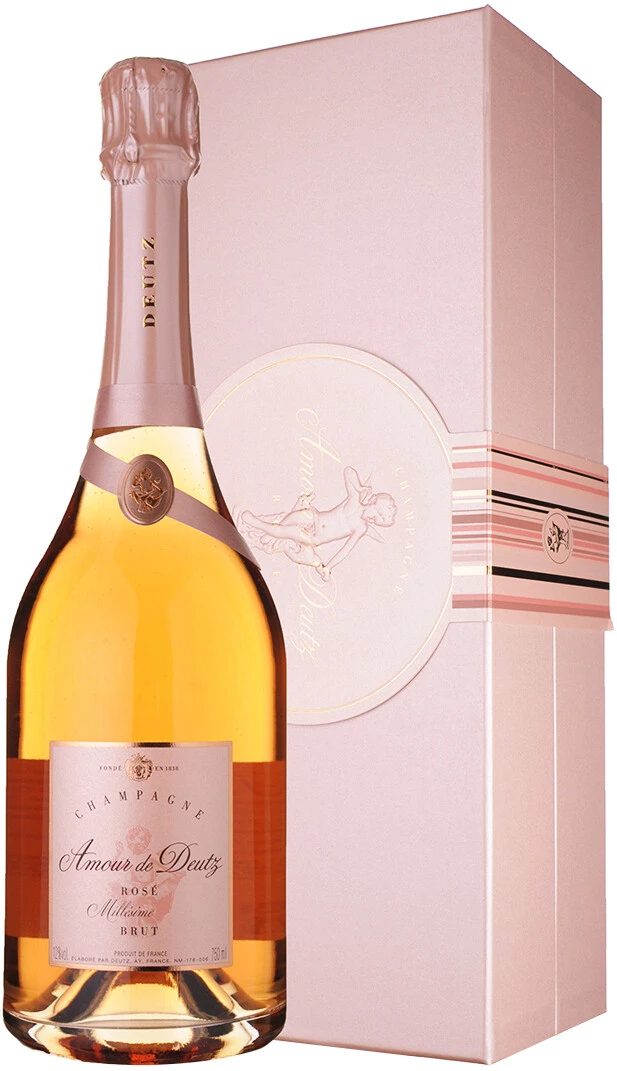 Шампанское Amour de Deutz Brut Rose, 2009, gift box