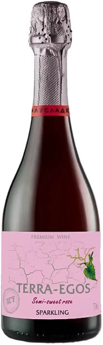 Игристое вино Terra Egos Rose Semi-Sweet
