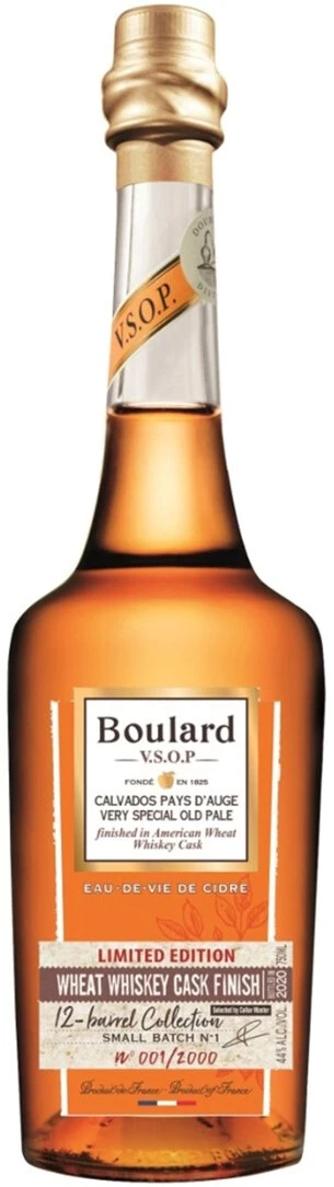 Кальвадос Boulard VSOP Wheat Cask Finish, Pays d'Auge AOC, 0.7 л