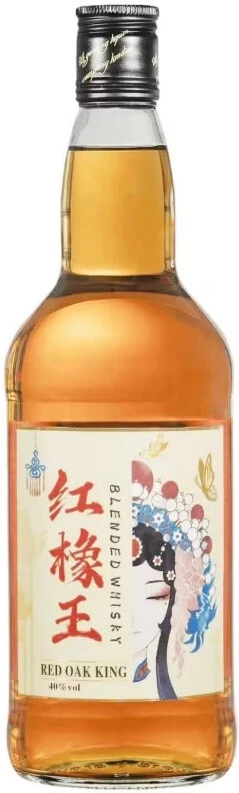 Виски Red Oak King Blended,  0.5 л