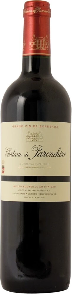 Вино Chateau de Parenchere Rouge, Bordeaux Superieur AOC, 2014