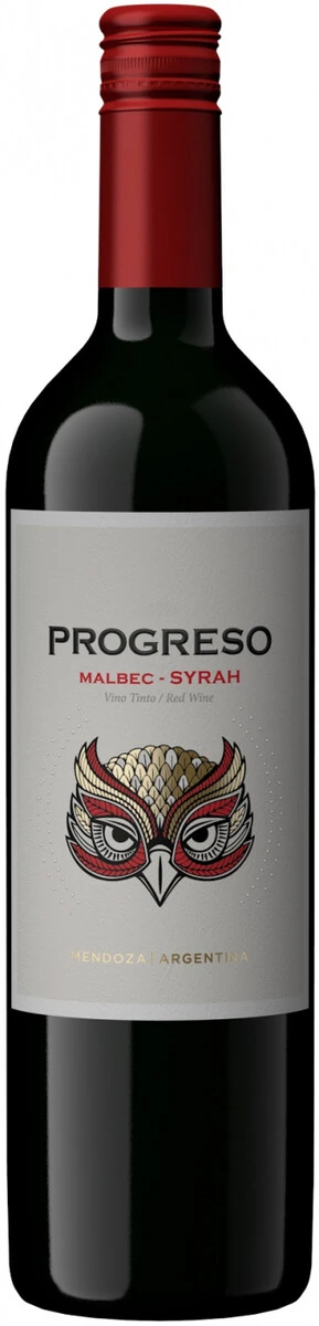 Вино Progreso Syrah-Malbec, Mendoza, 2024