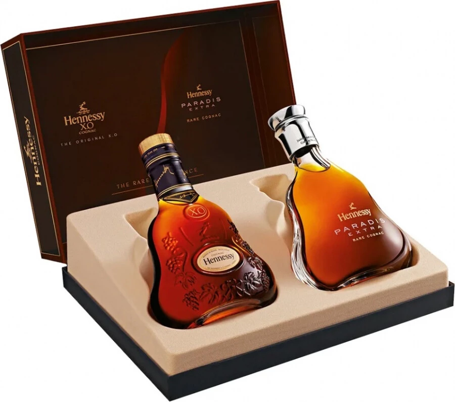 Купить Коньяк Hennessy Paradis Extra & X.O set 2*0,2L, 400 мл