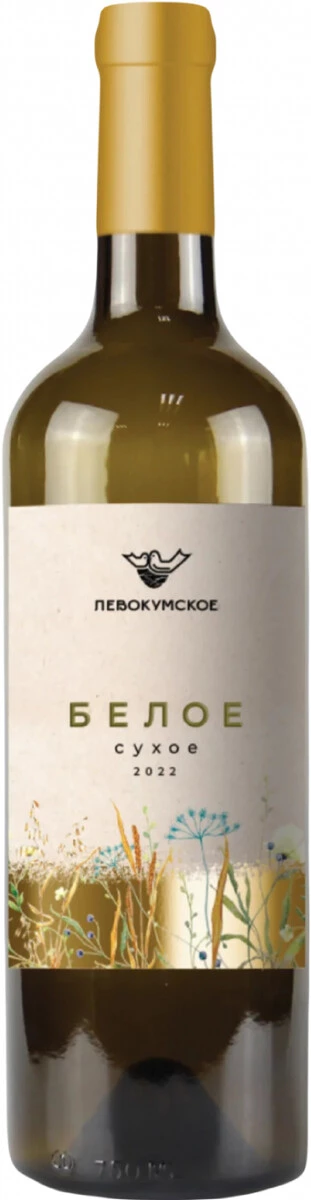 Вино Левокумское Белое Сухое, 2022