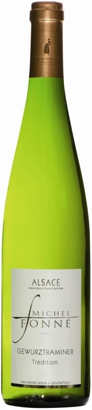 Вино Michel Fonne, Gewurztraminer Tradition, Alsace AOC, 2015