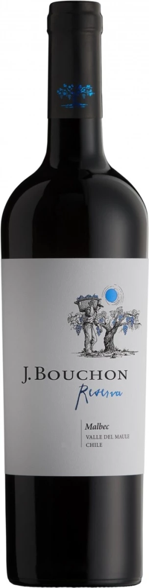 Вино J.Bouchon, Reserva Malbec, 2019