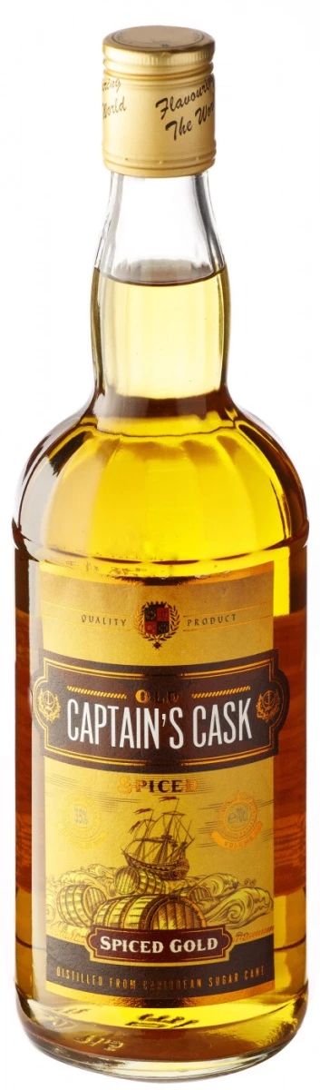 Ром Old Capitain's Cask Spiced Gold, 0.7 л